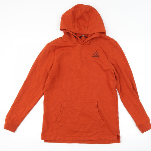George Boys Brown   Pullover Hoodie Size 13-14 Years
