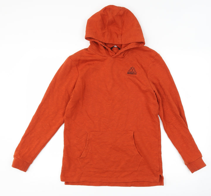 George Boys Brown Pullover Hoodie Size 13-14 Years