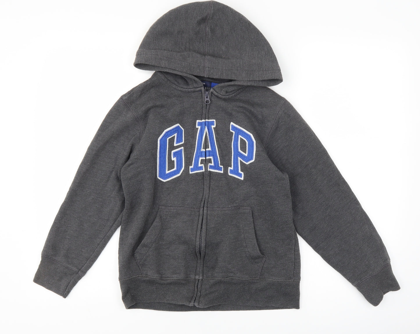 Gap Boys Grey   Full Zip Hoodie Size 10-11 Years