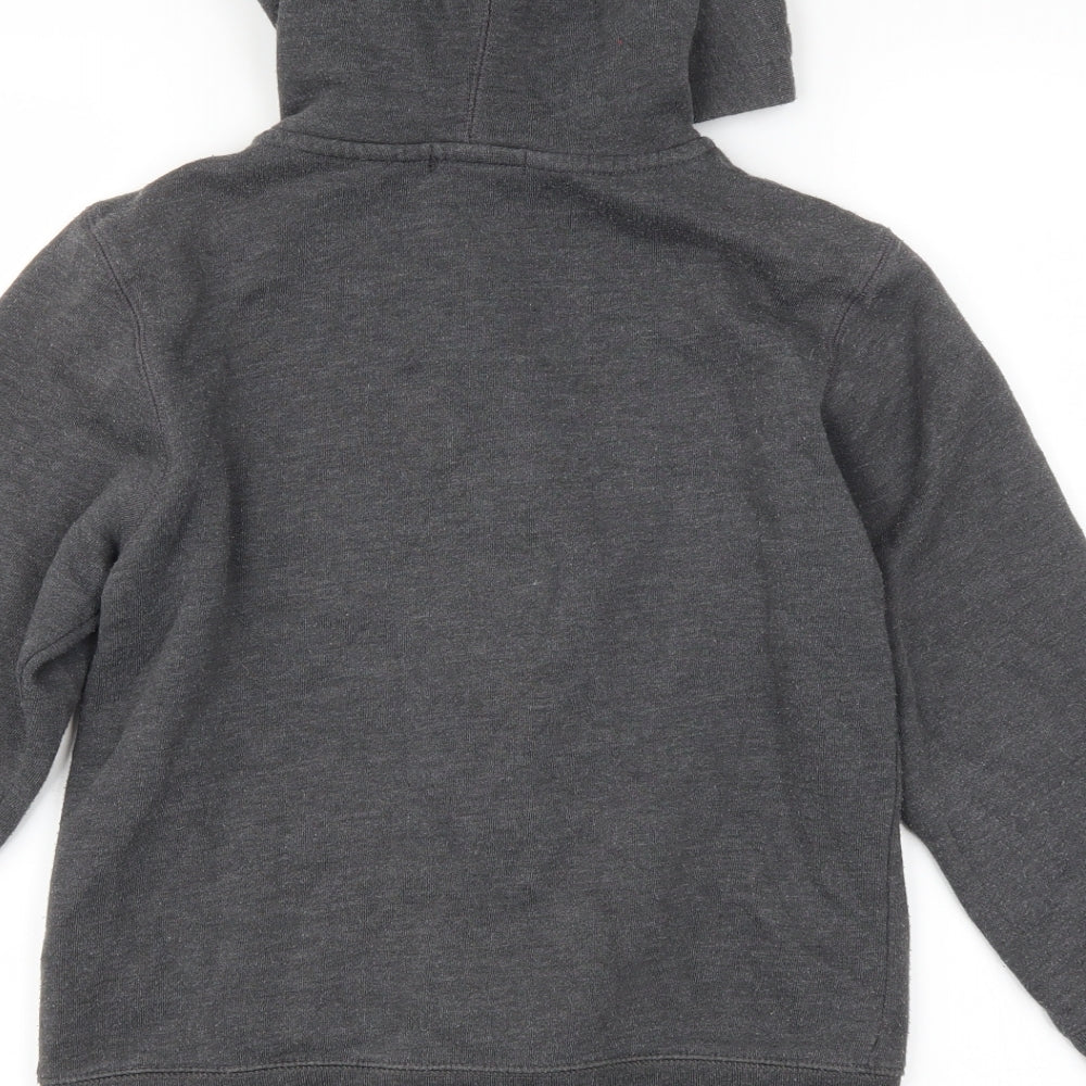 Gap Boys Grey   Full Zip Hoodie Size 10-11 Years