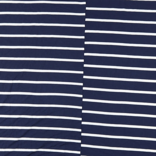 Atmosphere Womens Blue Striped  T-Shirt Dress  Size 10