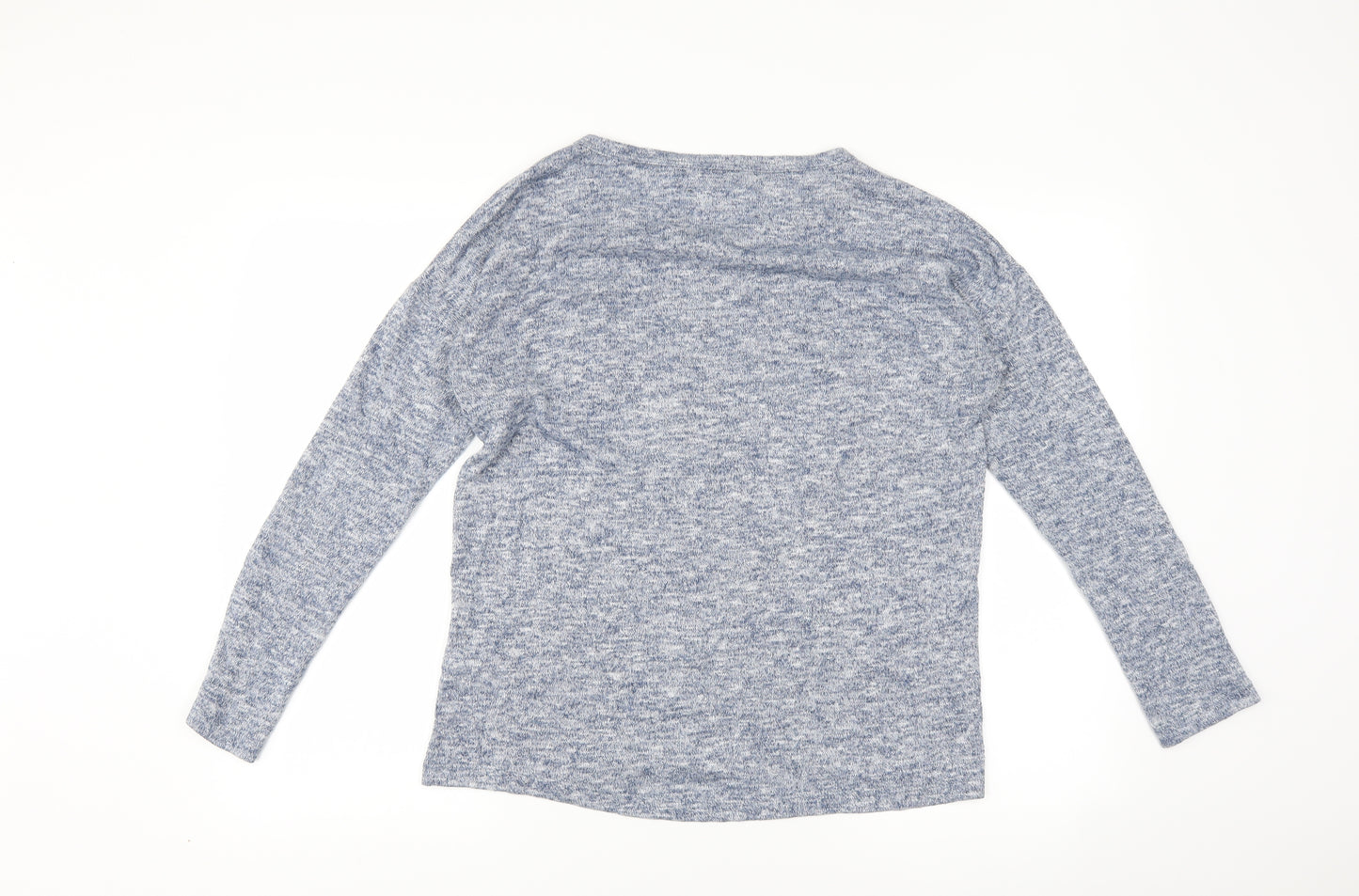 NEXT Womens Blue   Pullover Jumper Size 10  - slogan