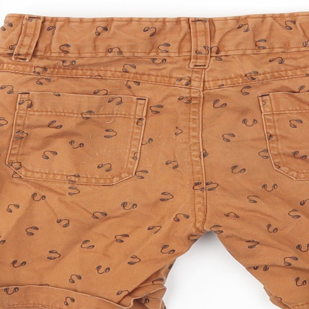 Cherokee Boys Brown   Chino Shorts Size 3-4 Years - Headphones
