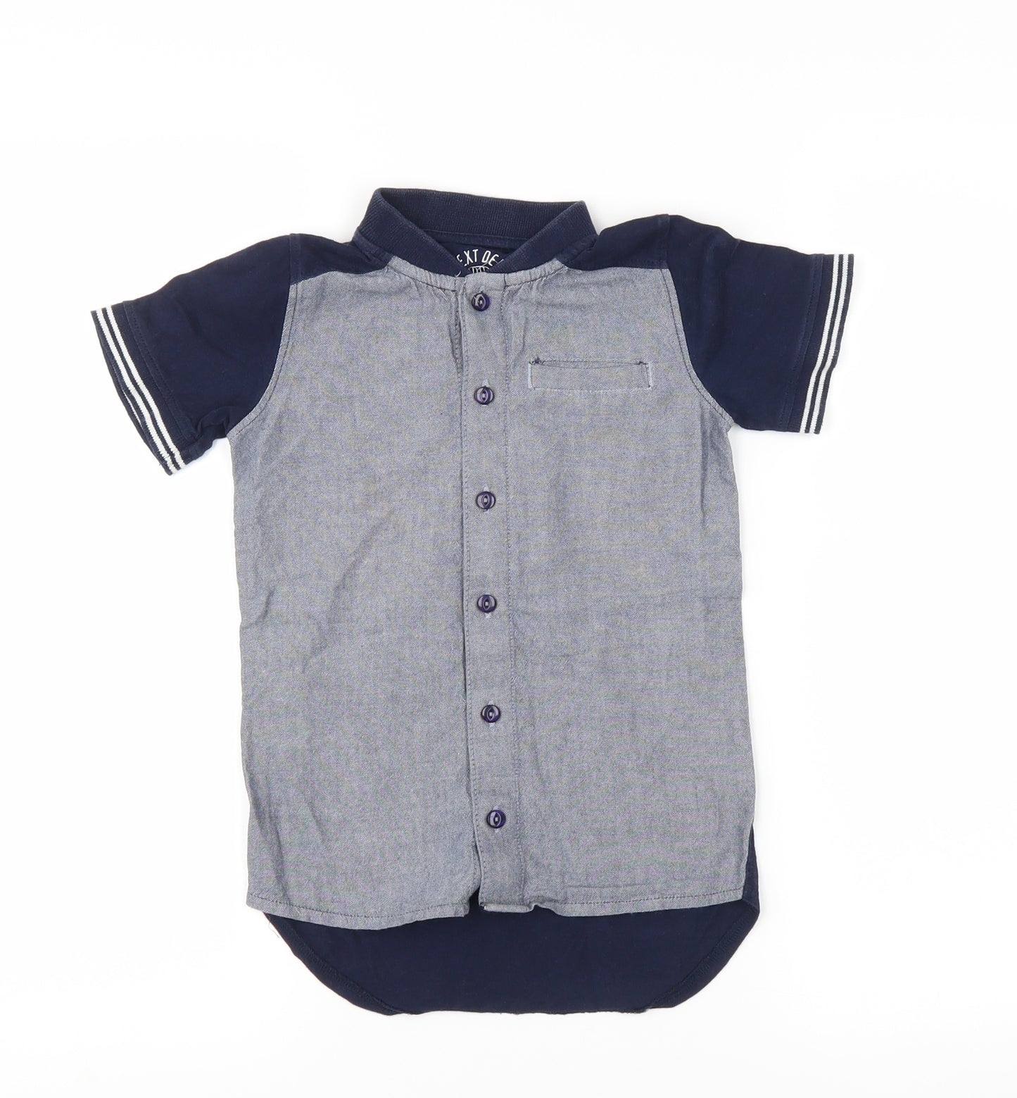 NEXT Boys Blue   Basic Button-Up Size 5 Years