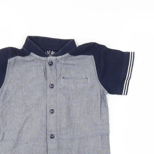 NEXT Boys Blue   Basic Button-Up Size 5 Years