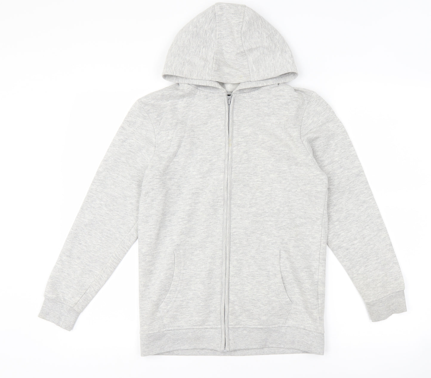 George Girls Grey   Full Zip Hoodie Size 11-12 Years