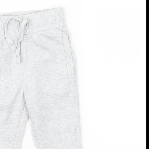Mothercare Baby Grey   Jogger Trousers Size 3-6 Months