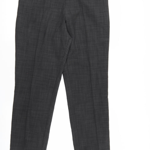 M&S Womens Grey   Trousers  Size 12 L26 in