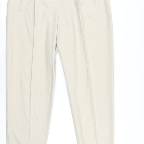 Holmewood Womens Ivory   Trousers  Size 16 L28 in