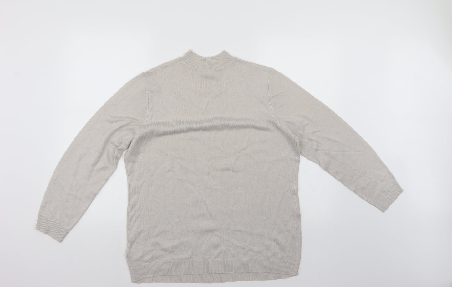 Preworn Womens Grey   Pullover Jumper Size 18