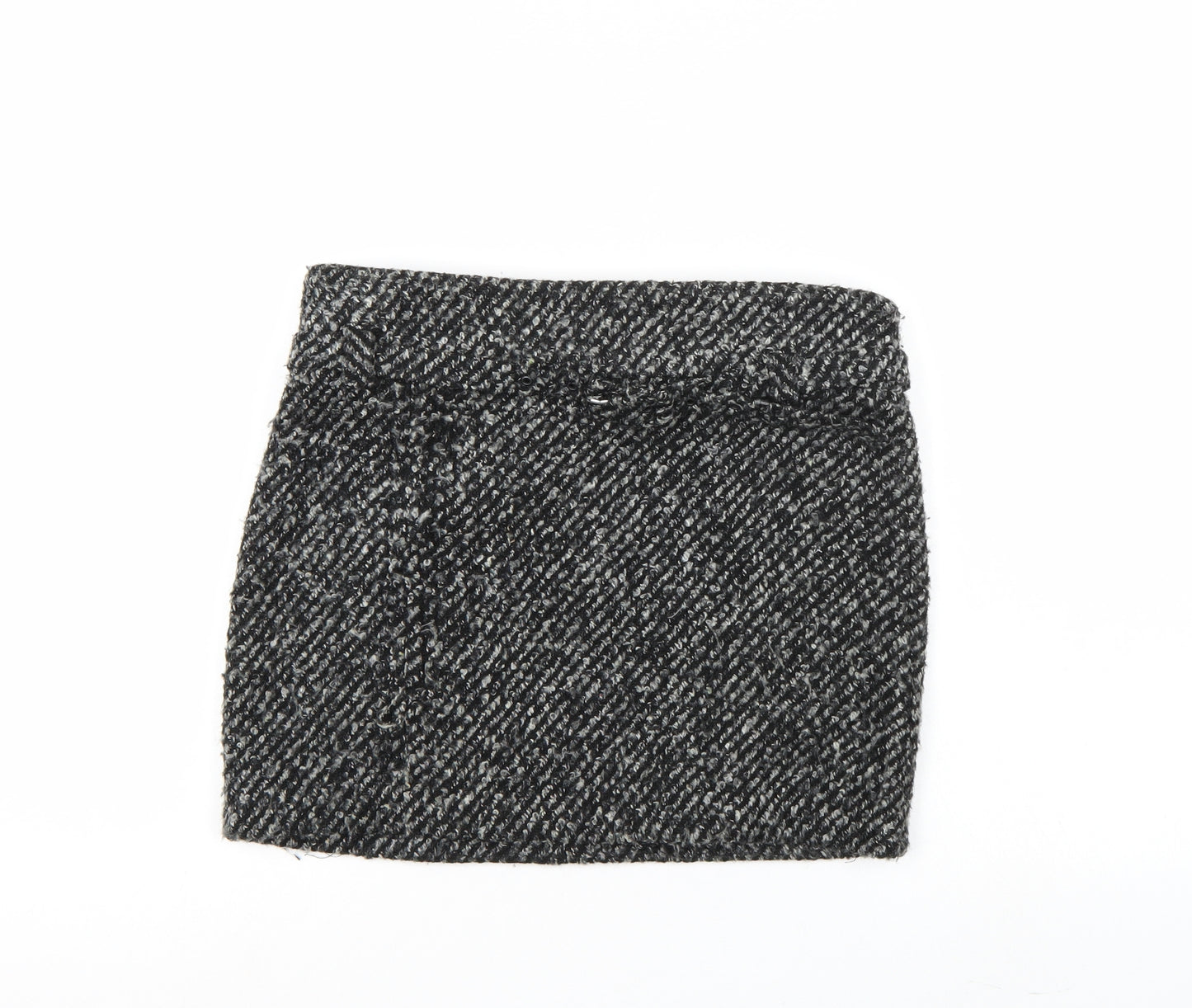 Castro Womens Grey   A-Line Skirt Size 8