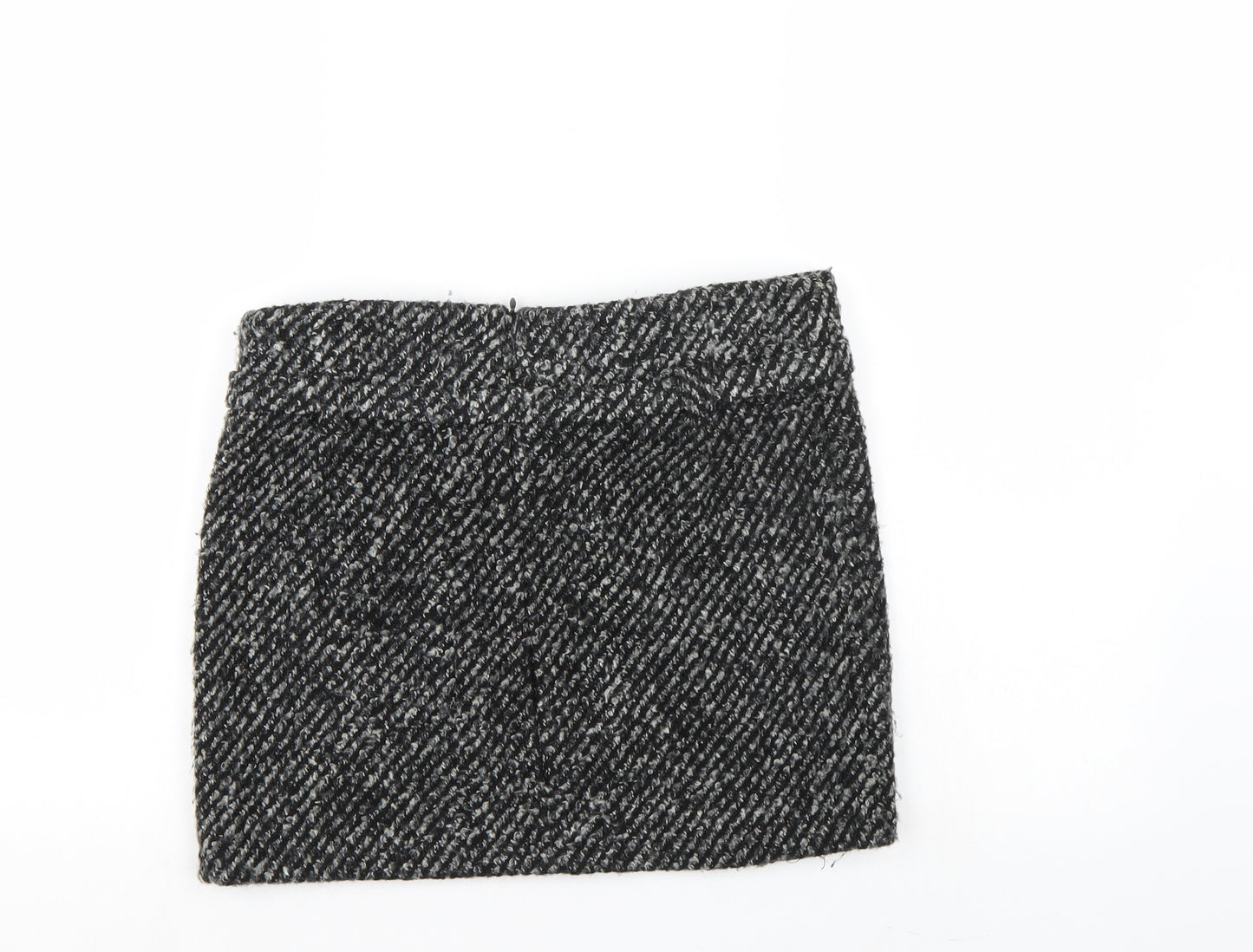 Castro Womens Grey   A-Line Skirt Size 8