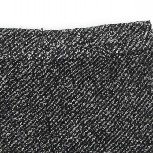 Castro Womens Grey   A-Line Skirt Size 8