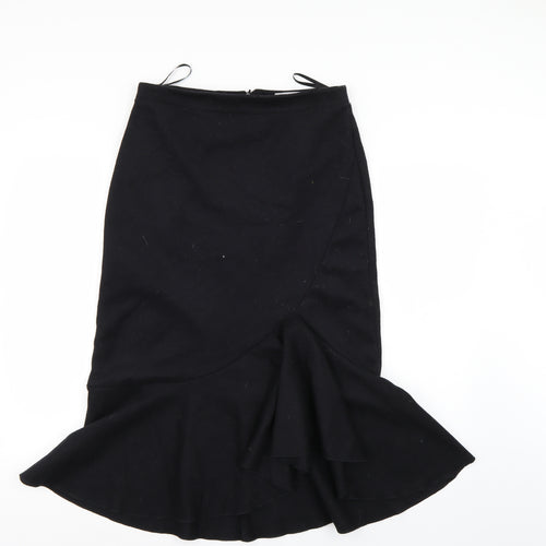 Per Una Womens Black   A-Line Skirt