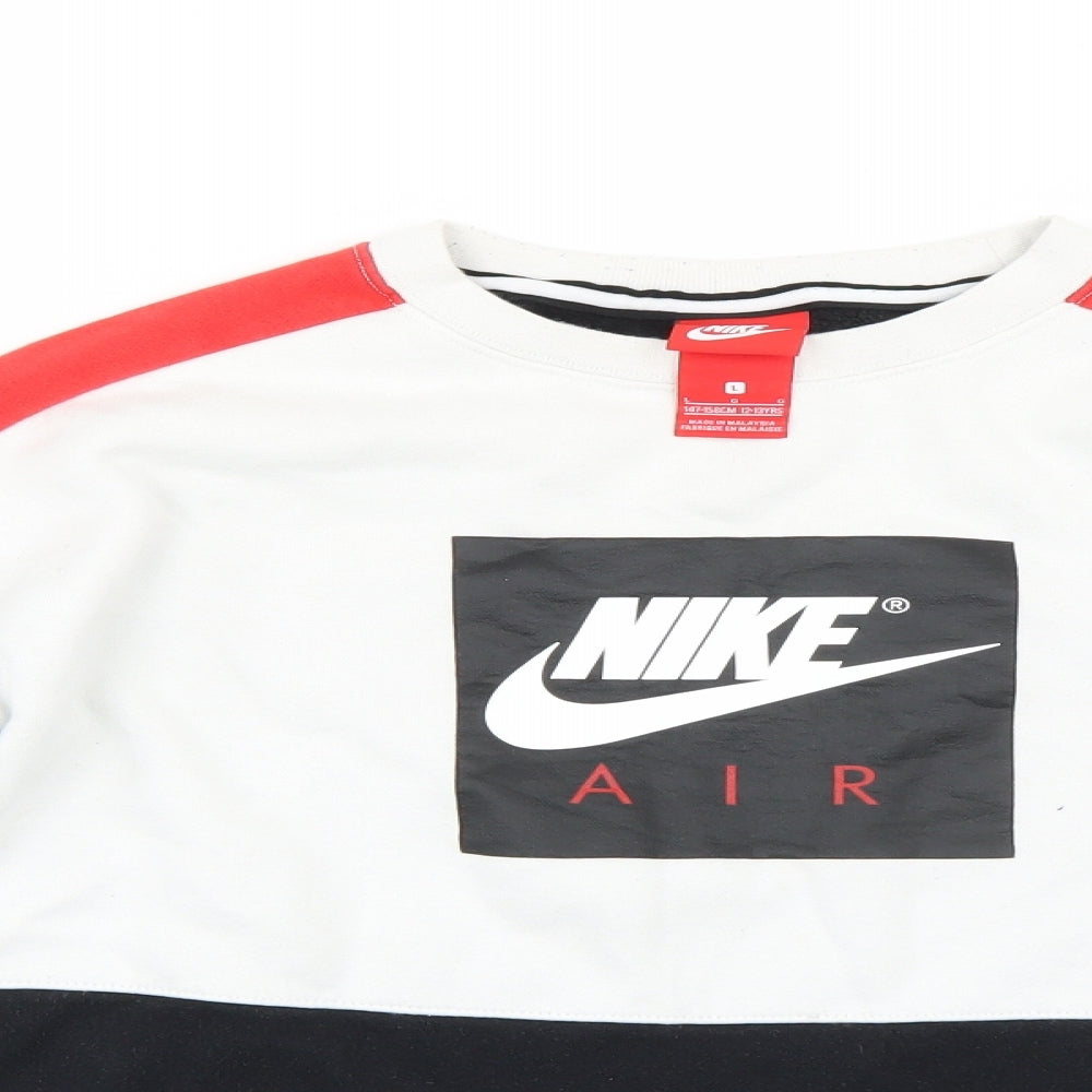 Nike Mens Multicoloured   Pullover Sweatshirt Size L