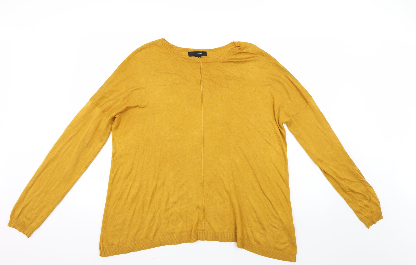 Atmosphere Womens Gold   Pullover Jumper Size 18