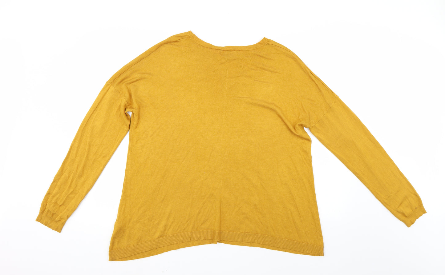 Atmosphere Womens Gold   Pullover Jumper Size 18