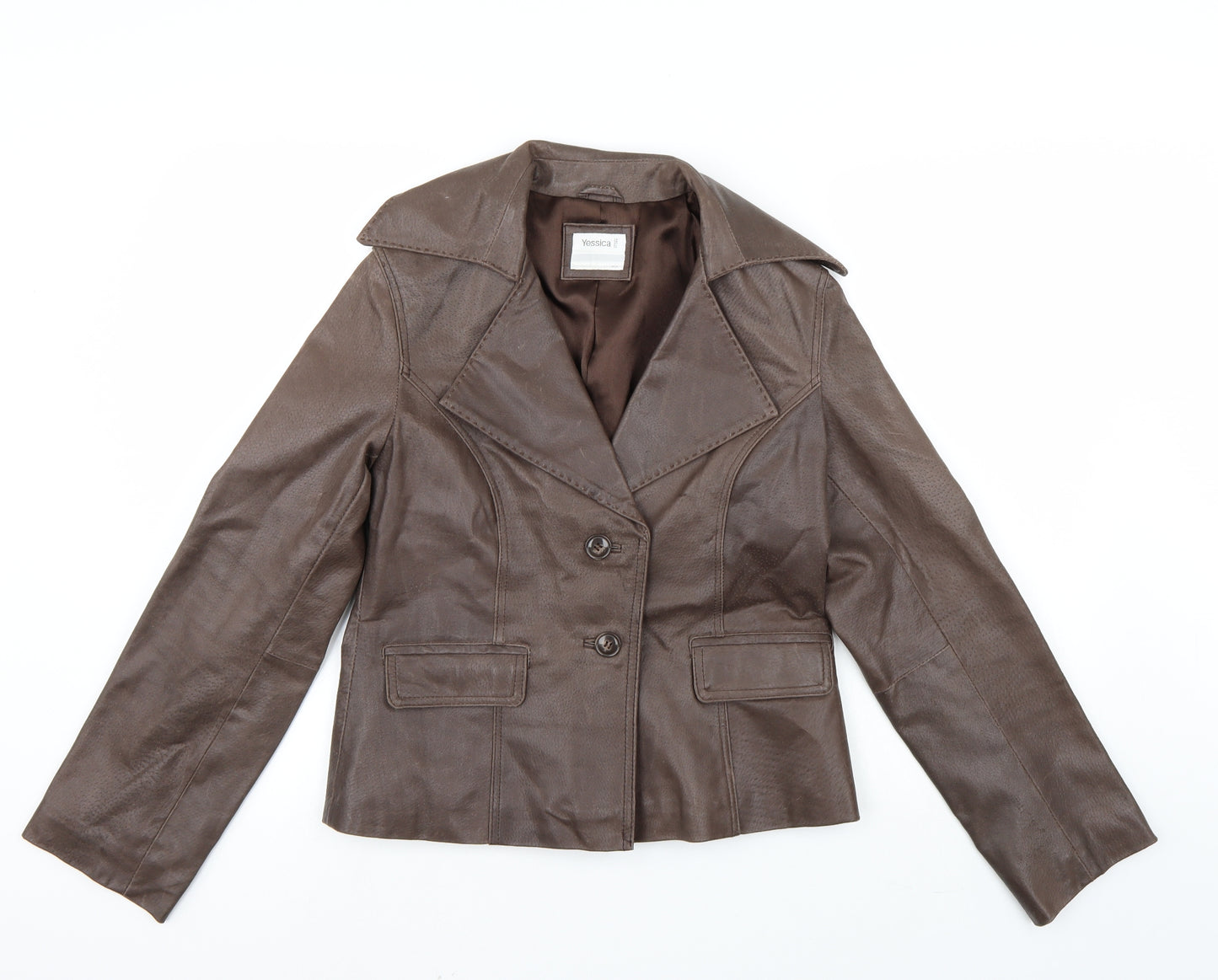 Yessica Womens Brown   Jacket  Size 12