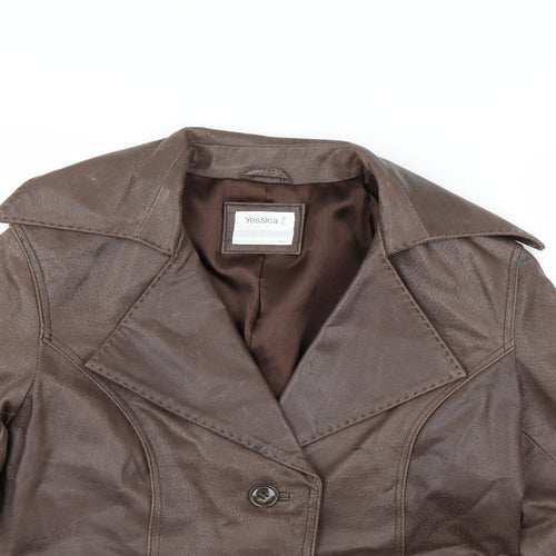 Yessica Womens Brown   Jacket  Size 12