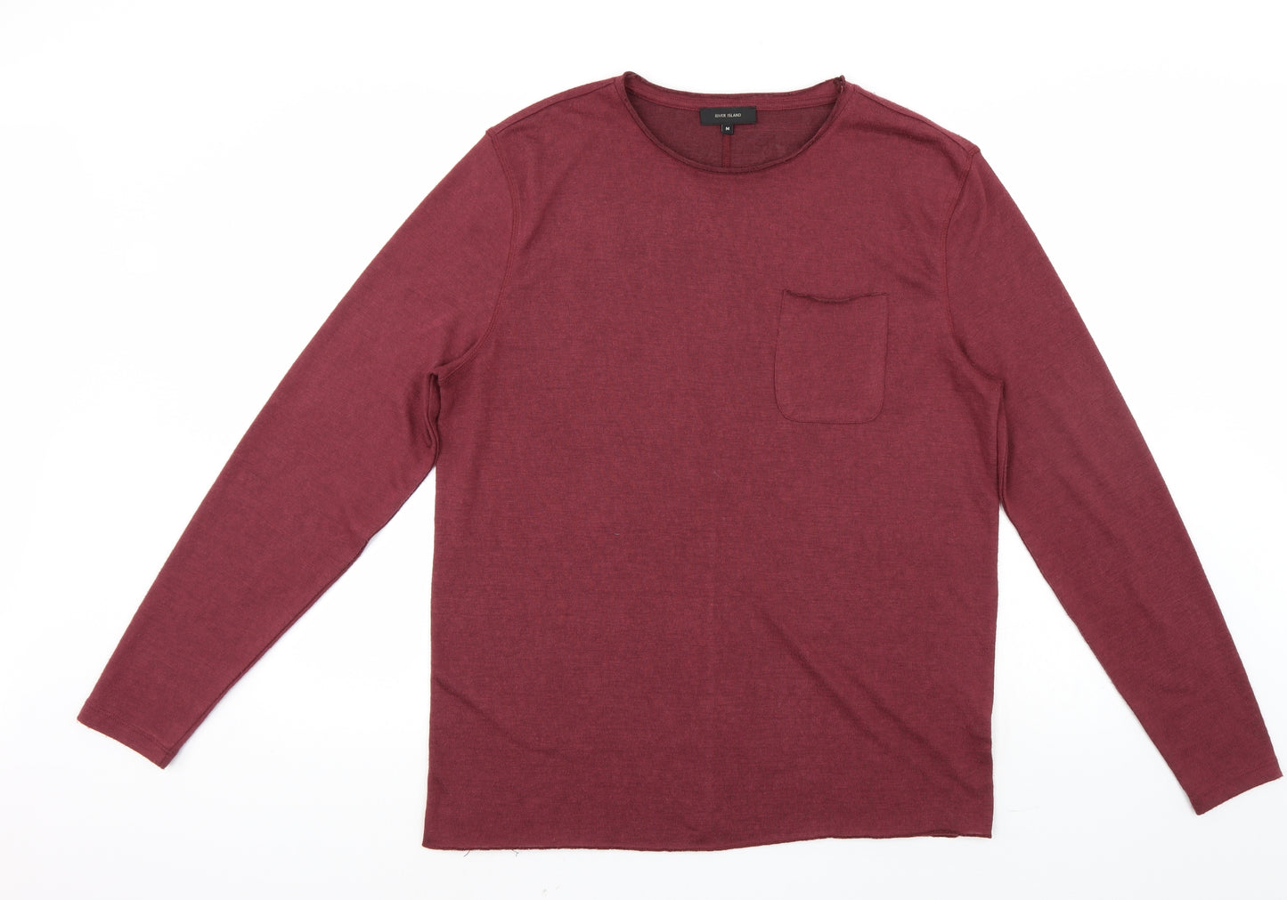 River Island Womens Red   Pullover Jumper Size M