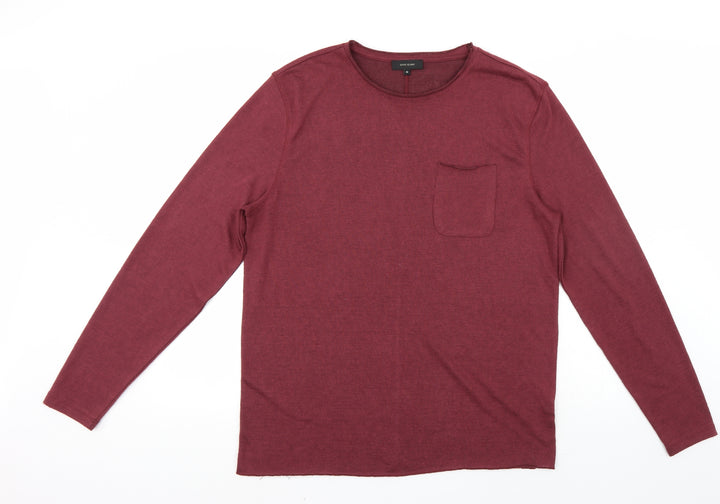 River Island Womens Red   Pullover Jumper Size M