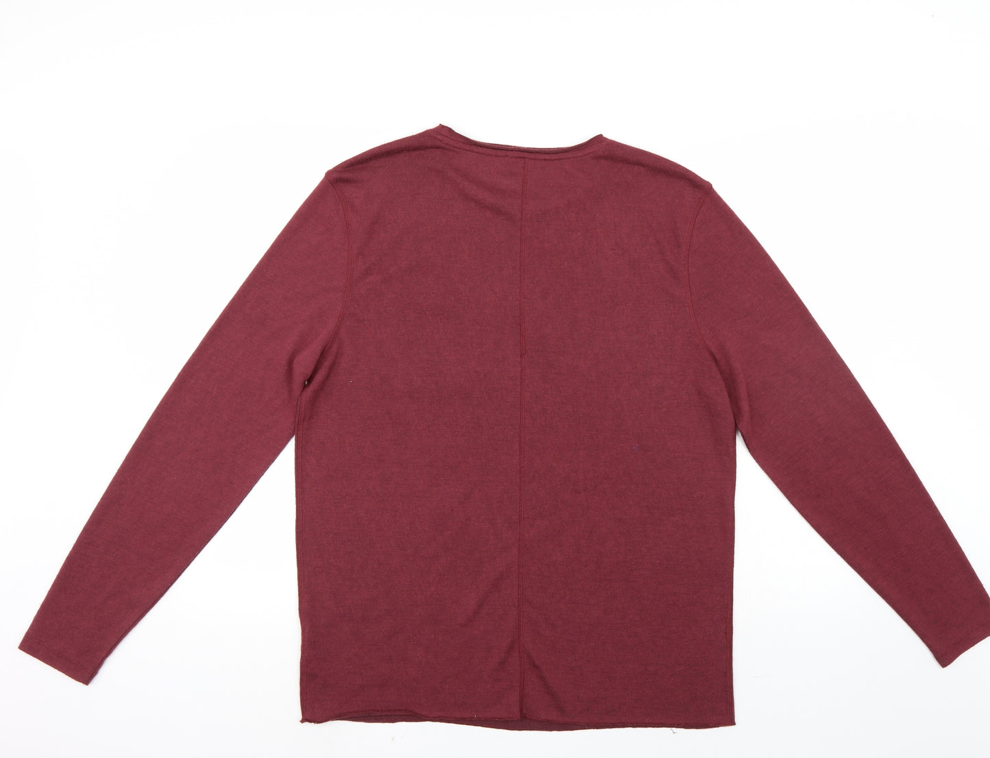 River Island Womens Red   Pullover Jumper Size M