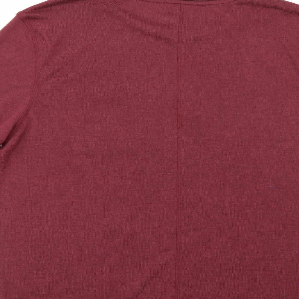 River Island Womens Red   Pullover Jumper Size M