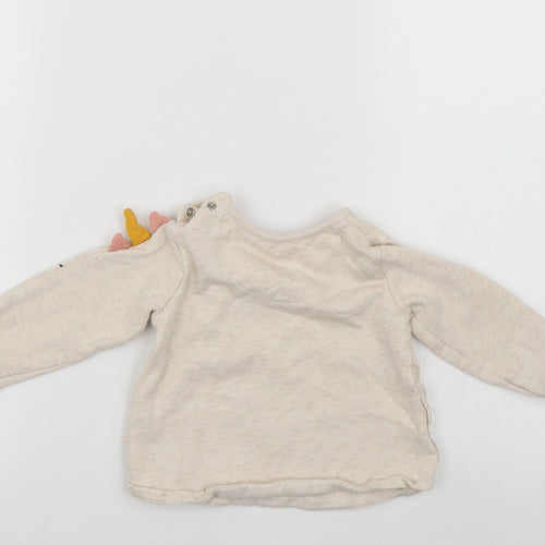 fred & flo Baby Ivory   Pullover Jumper Size 9-12 Months