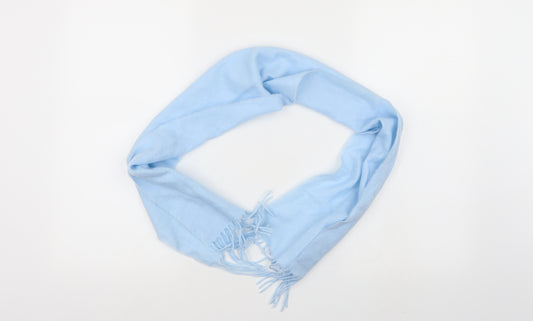 Front view of Preworn women’s blue scarf