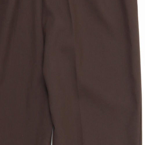 BM Womens Brown   Trousers  Size 20 L27 in