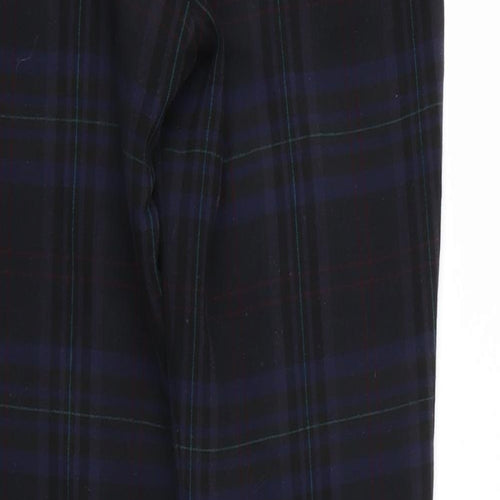 Zara Womens Multicoloured Check  Trousers  Size 4 L27 in