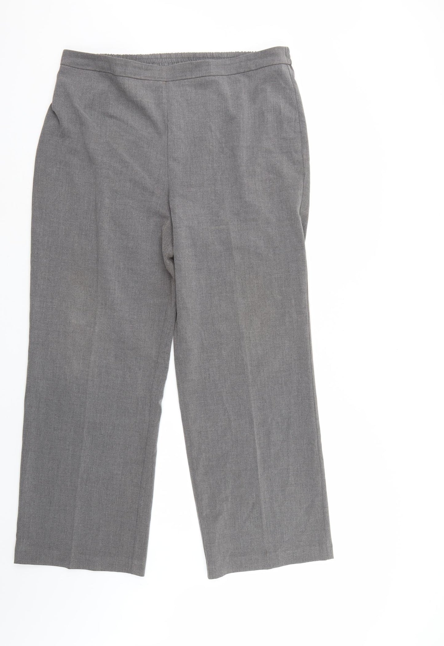 slimma Womens Grey   Trousers  Size 18 L28 in