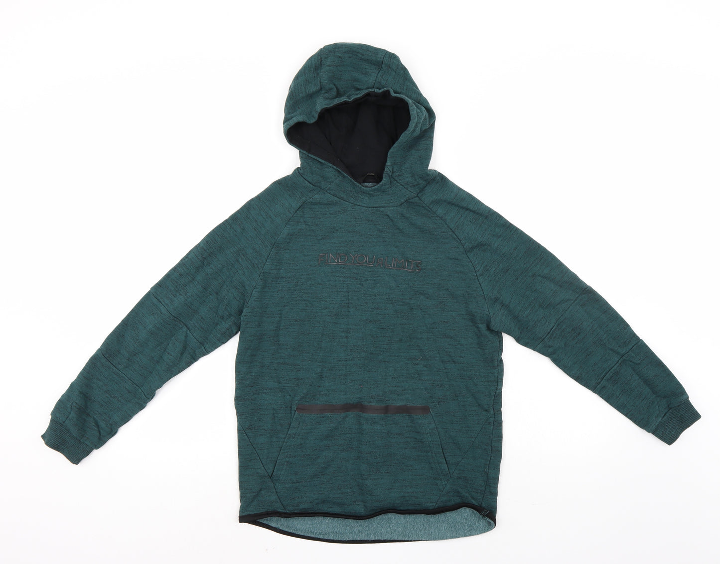 George Girls Green   Pullover Hoodie Size 12-13 Years