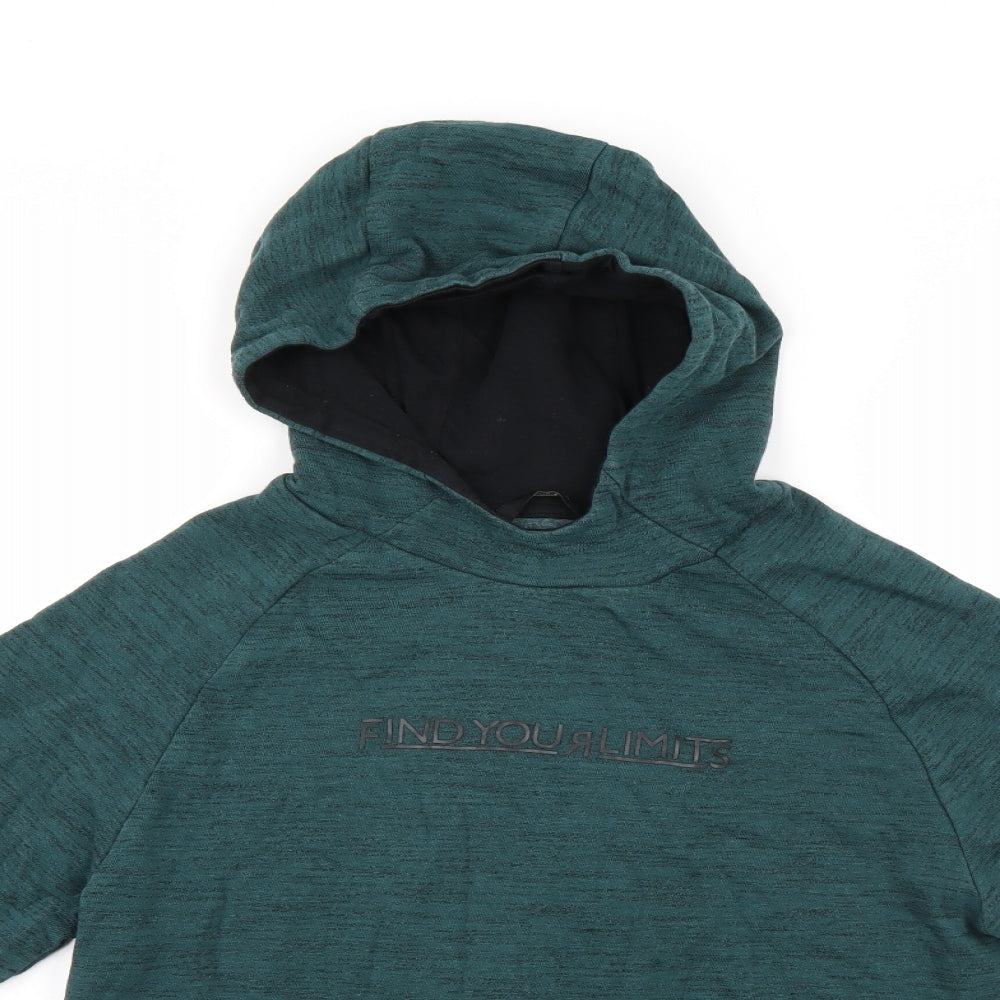 George Girls Green   Pullover Hoodie Size 12-13 Years