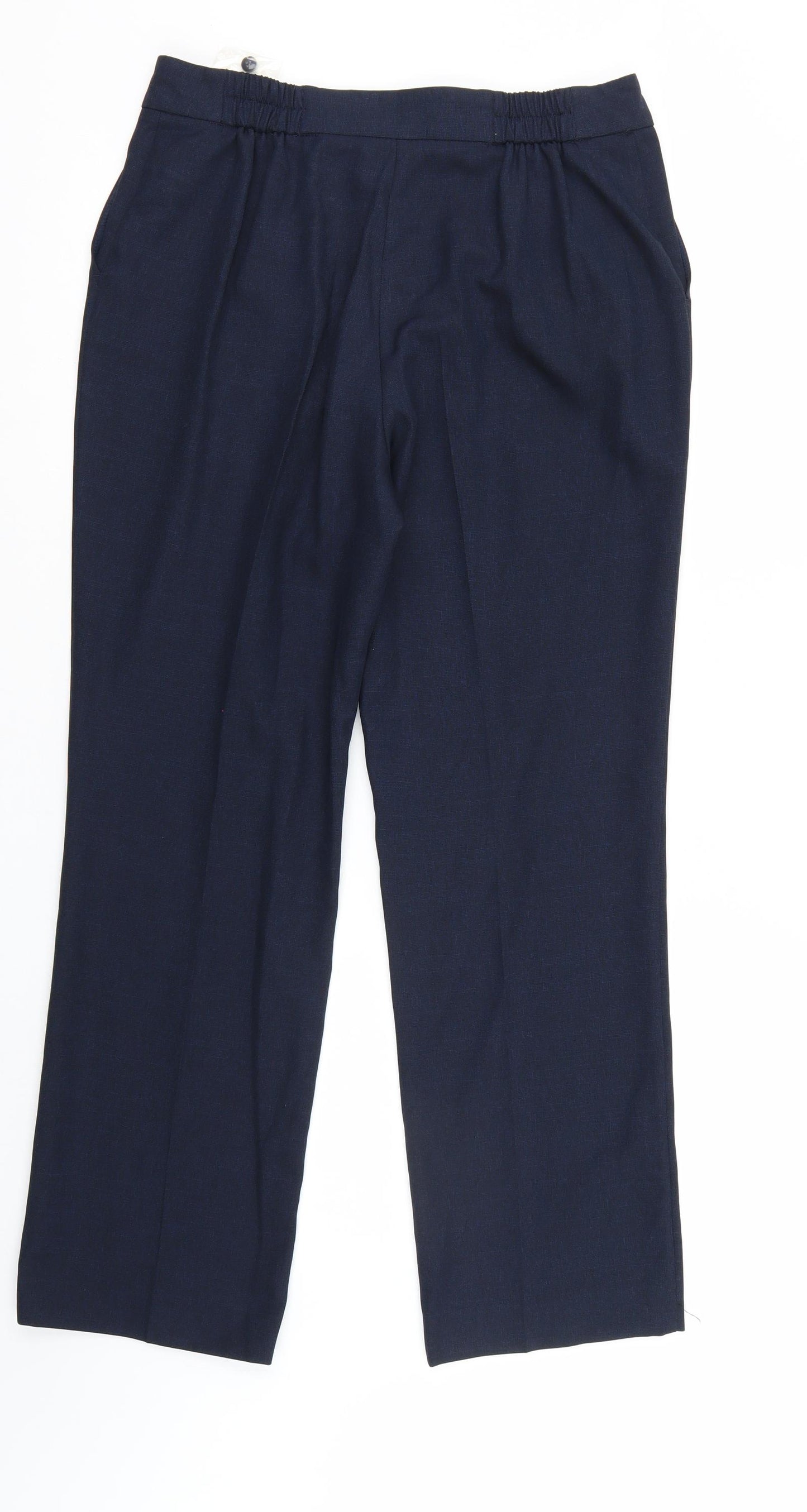 Profie Womens Blue   Trousers  Size 10 L28 in
