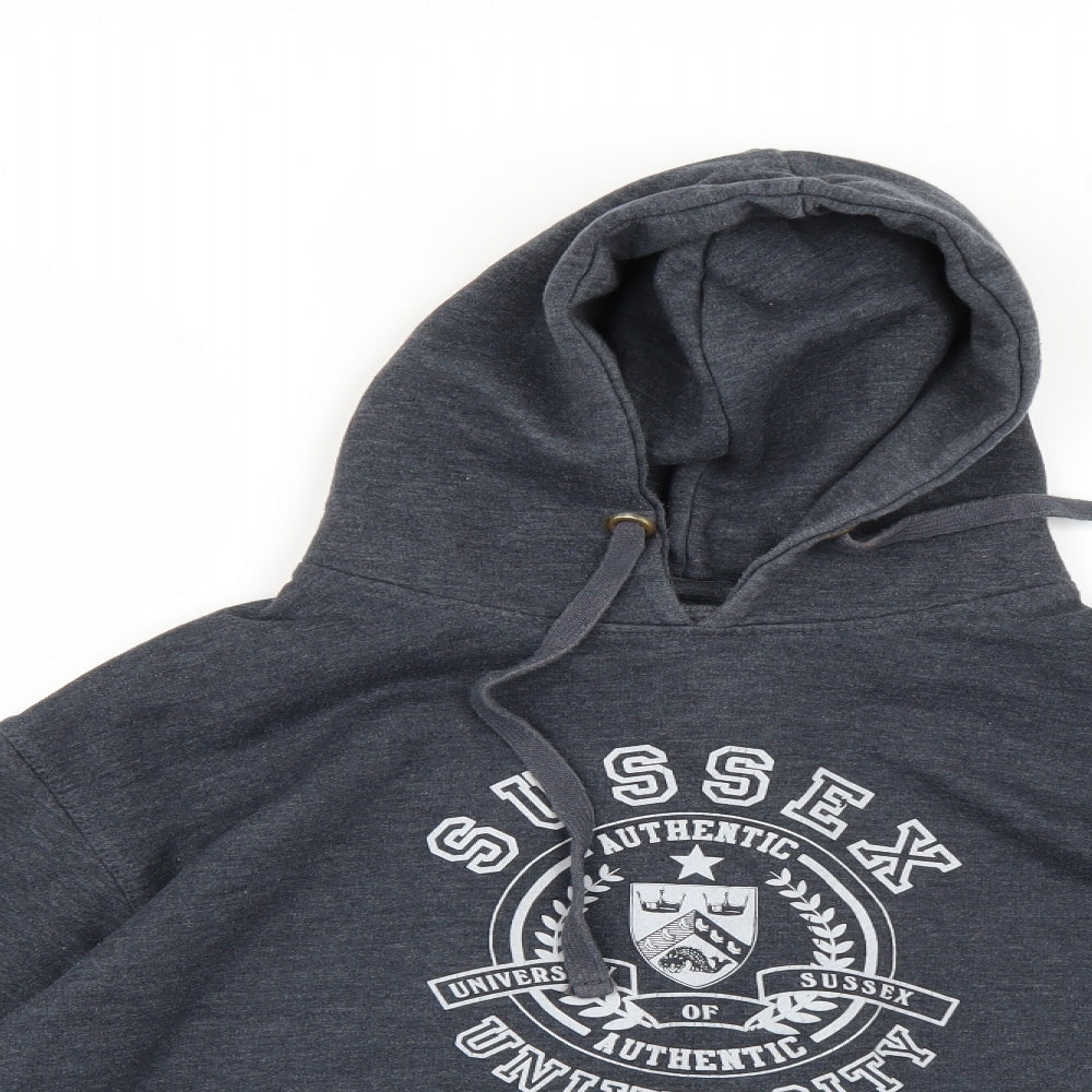 Wrap Mens Blue   Pullover Hoodie Size M