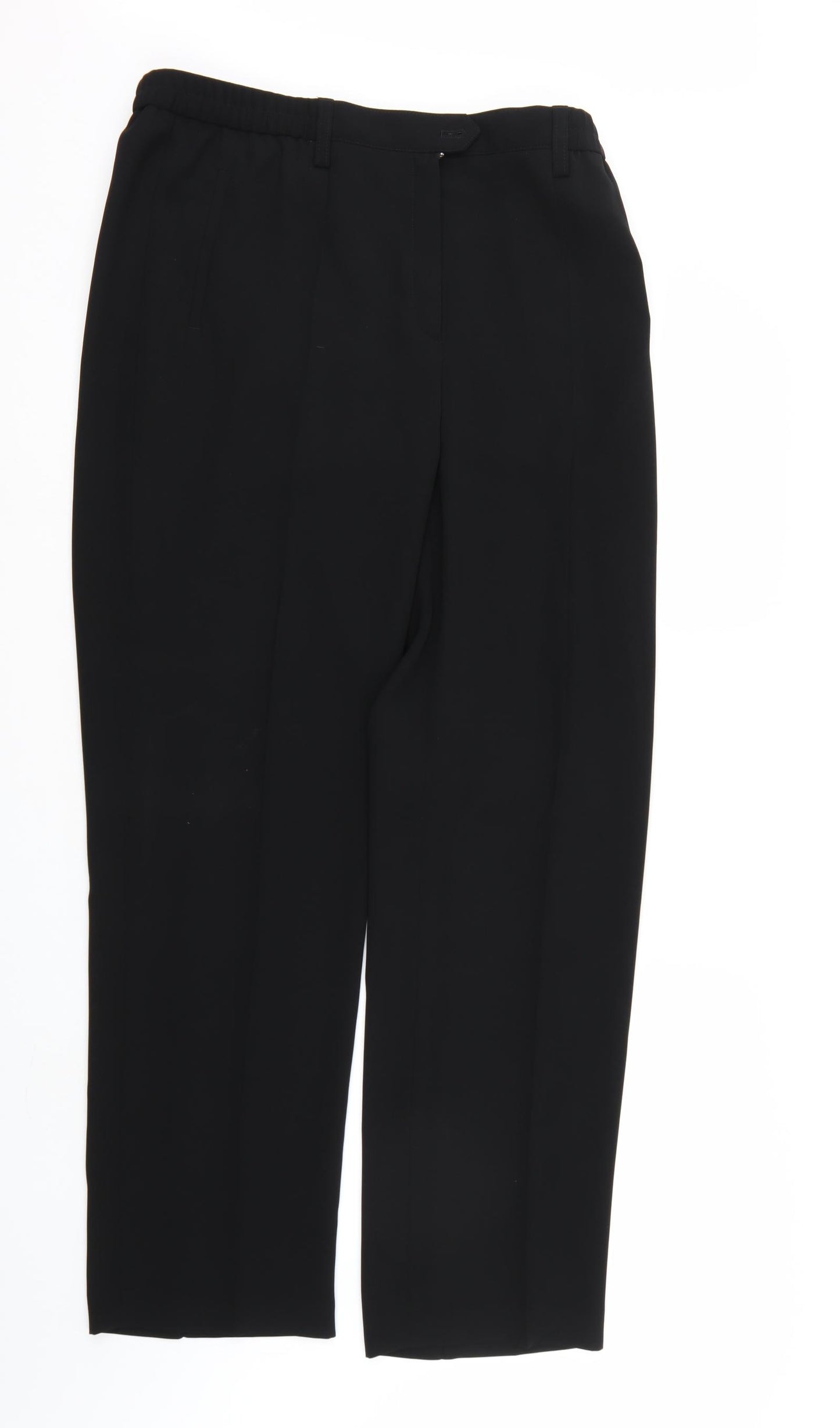 Wichele Womens Black   Trousers  Size 16 L32 in