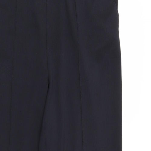 BM Womens Black   Trousers  Size 16 L25 in - Elastic Waist