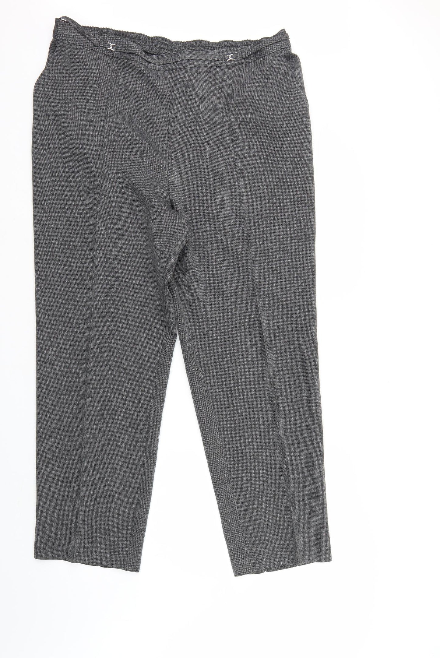 Marks & Spencer Womens Grey   Trousers  Size 18 L29 in