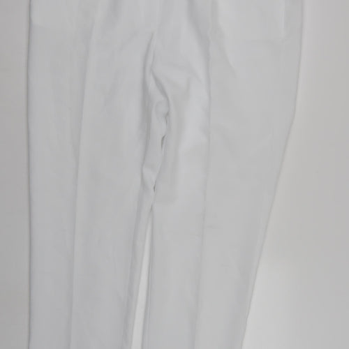 Afibel Womens White   Trousers  Size 20 L30 in