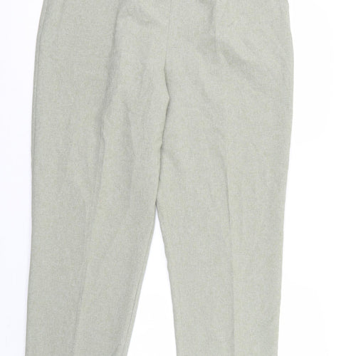 Classic Womens Green   Trousers  Size 18 L26 in - Elastic Waist
