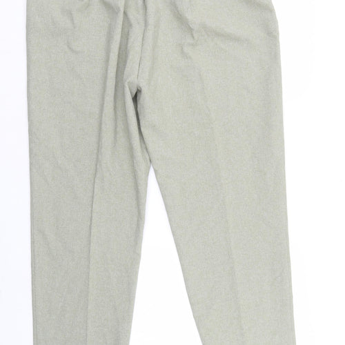 Classic Womens Green   Trousers  Size 18 L26 in - Elastic Waist