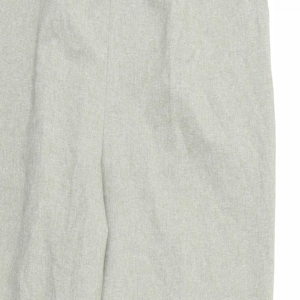 Classic Womens Green   Trousers  Size 18 L26 in - Elastic Waist