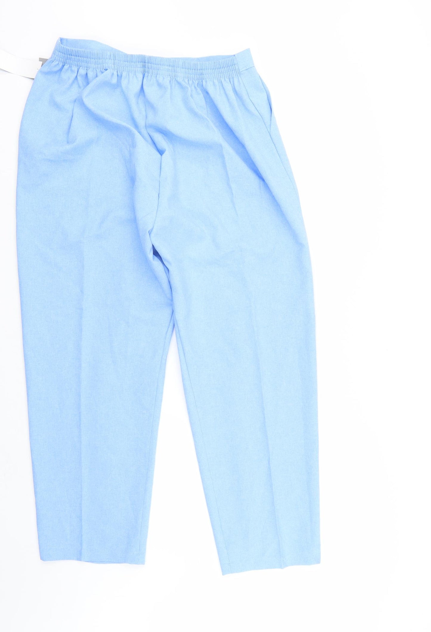 Bodywise Womens Blue   Trousers  Size 20 L27 in - Elastic Waist