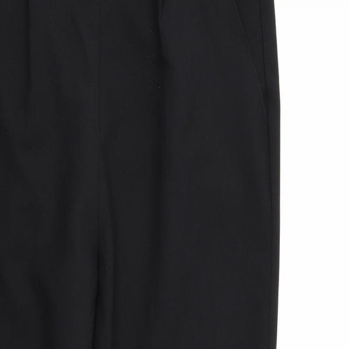 Sarah Hamilton Womens Black   Trousers  Size 14 L25 in - Elastic Waist