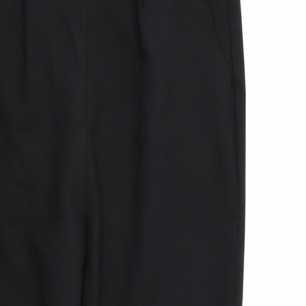 Sarah Hamilton Womens Black   Trousers  Size 14 L25 in - Elastic Waist