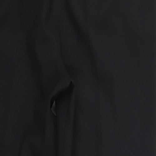 Sarah Hamilton Womens Black   Trousers  Size 14 L25 in - Elastic Waist