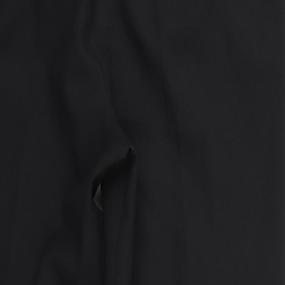 Sarah Hamilton Womens Black   Trousers  Size 14 L25 in - Elastic Waist
