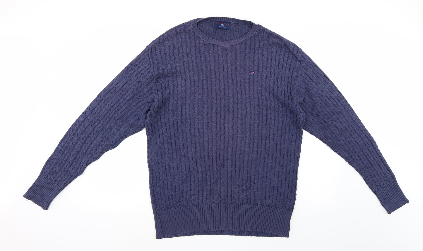 Rangers Mens Blue Fair Isle  Pullover Jumper Size XL