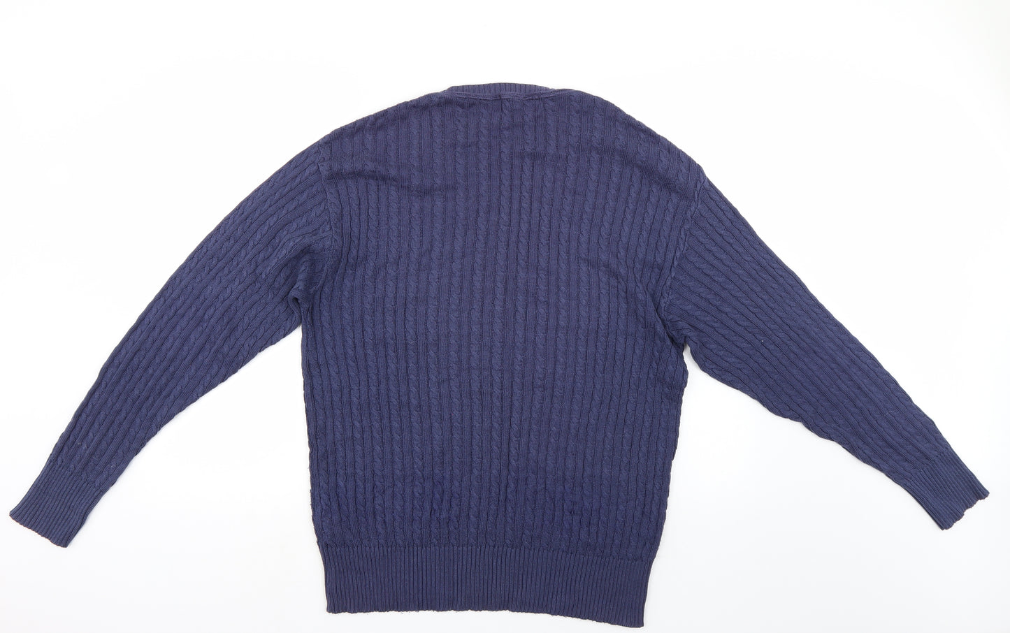 Rangers Mens Blue Fair Isle  Pullover Jumper Size XL